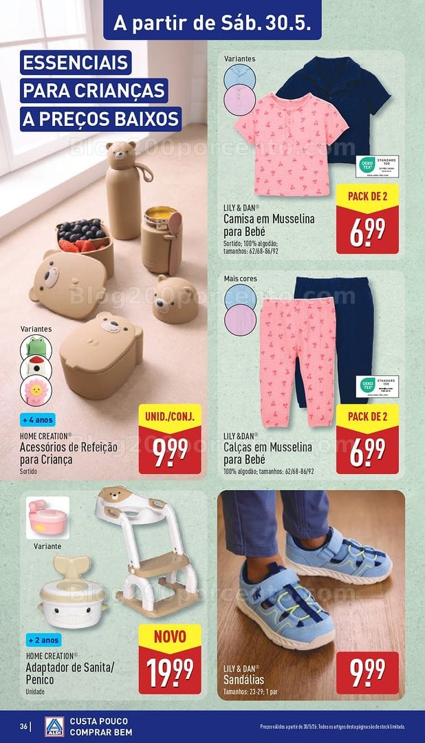 Antevisão Folheto ALDI Promoções de 25 a 31 maio